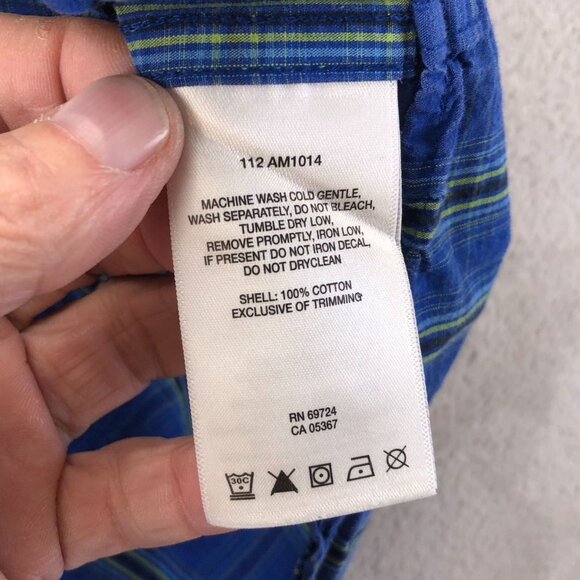 2 Columbia Mens Shirt XXL Lot Of Two Short Sleeve Plaid Omni-Shade Activewear - Picture 13 of 16